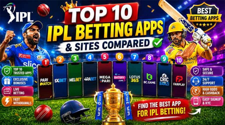 Top 10 IPL Betting Apps & Sites Compared